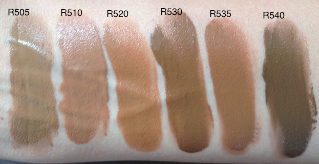 Makeup Forever Hd Foundation Chart