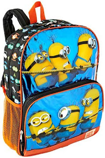 despicable me kids backpack minions 