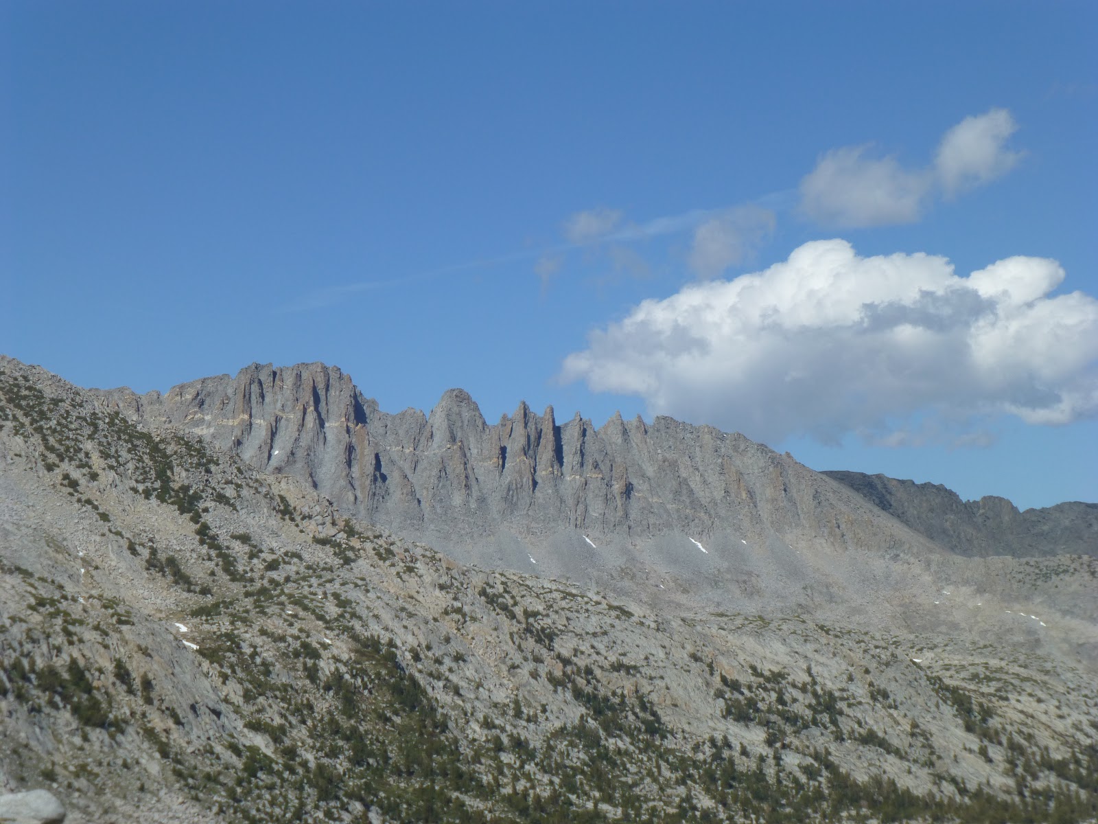 The Minarets from Donahue Pass