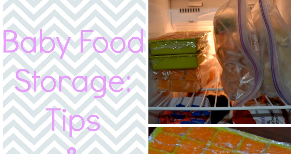 Happily A Housewife Baby Food Storage Tips and Tricks