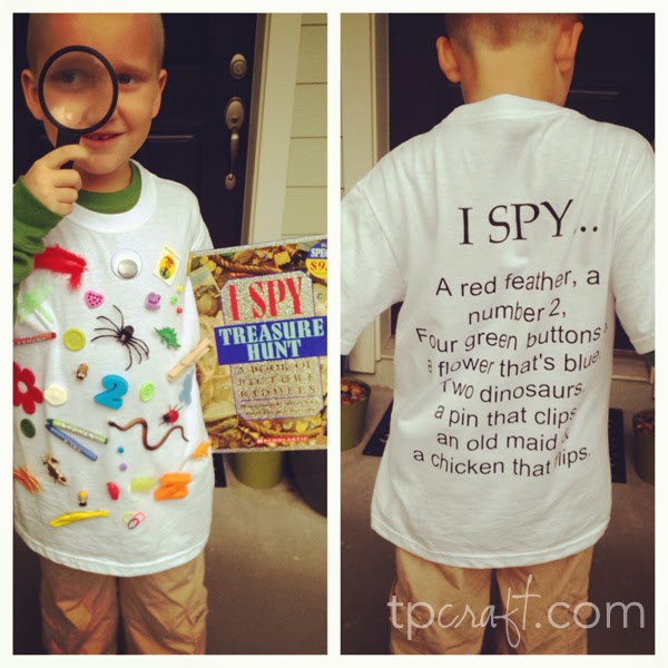 I Spy Costume {Elementary School Character Parade}