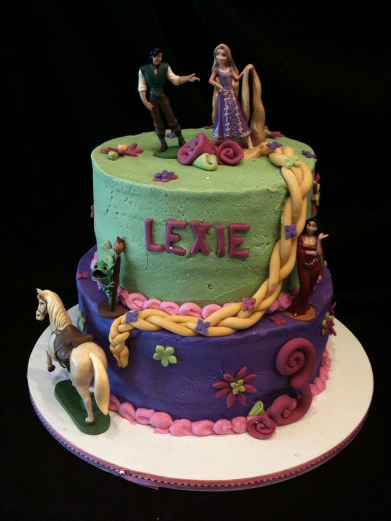 My "Sweet" Life: All "Tangled" Cake