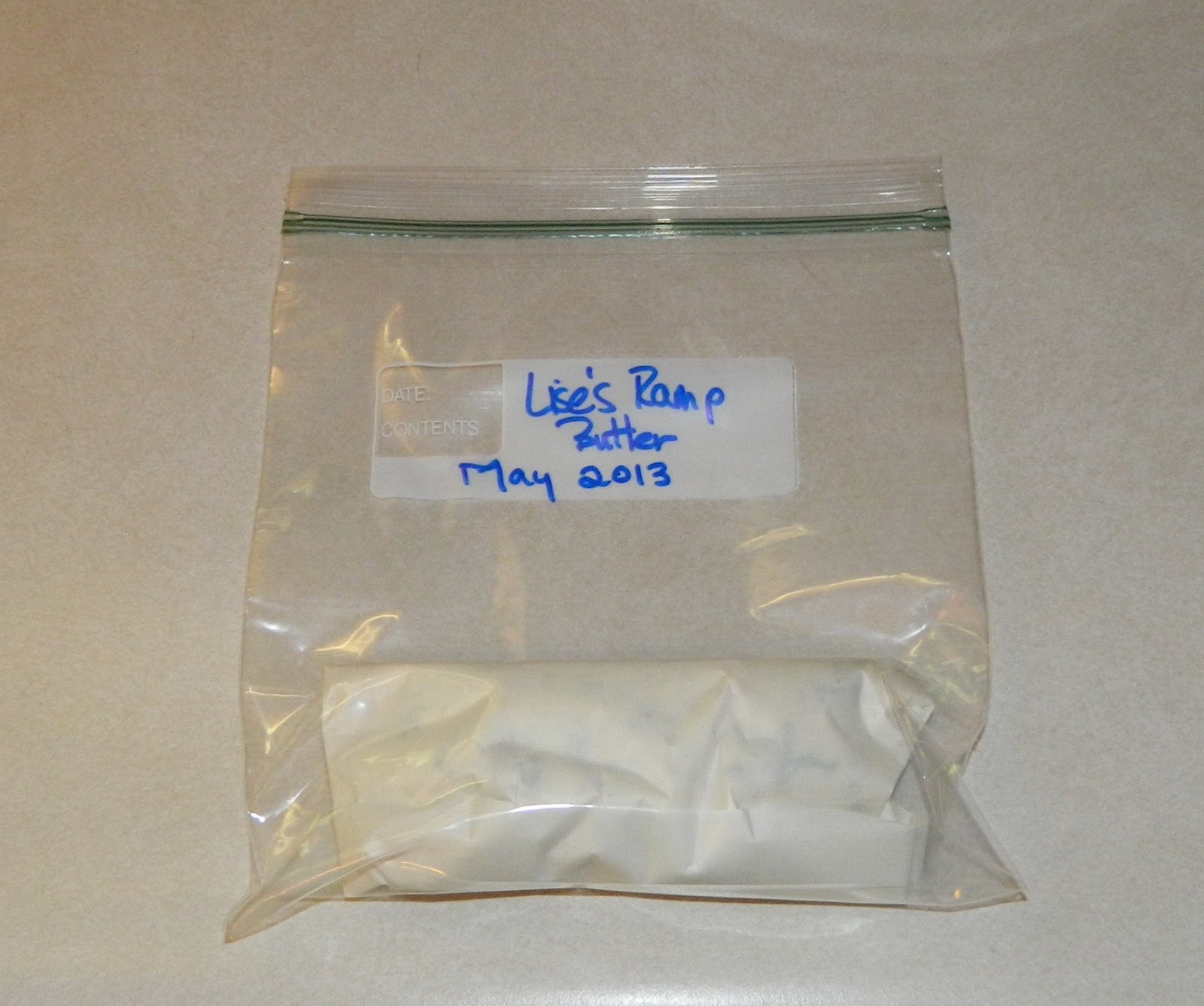 Lise's Log Cabin Life Savory Ramp Compound Butter