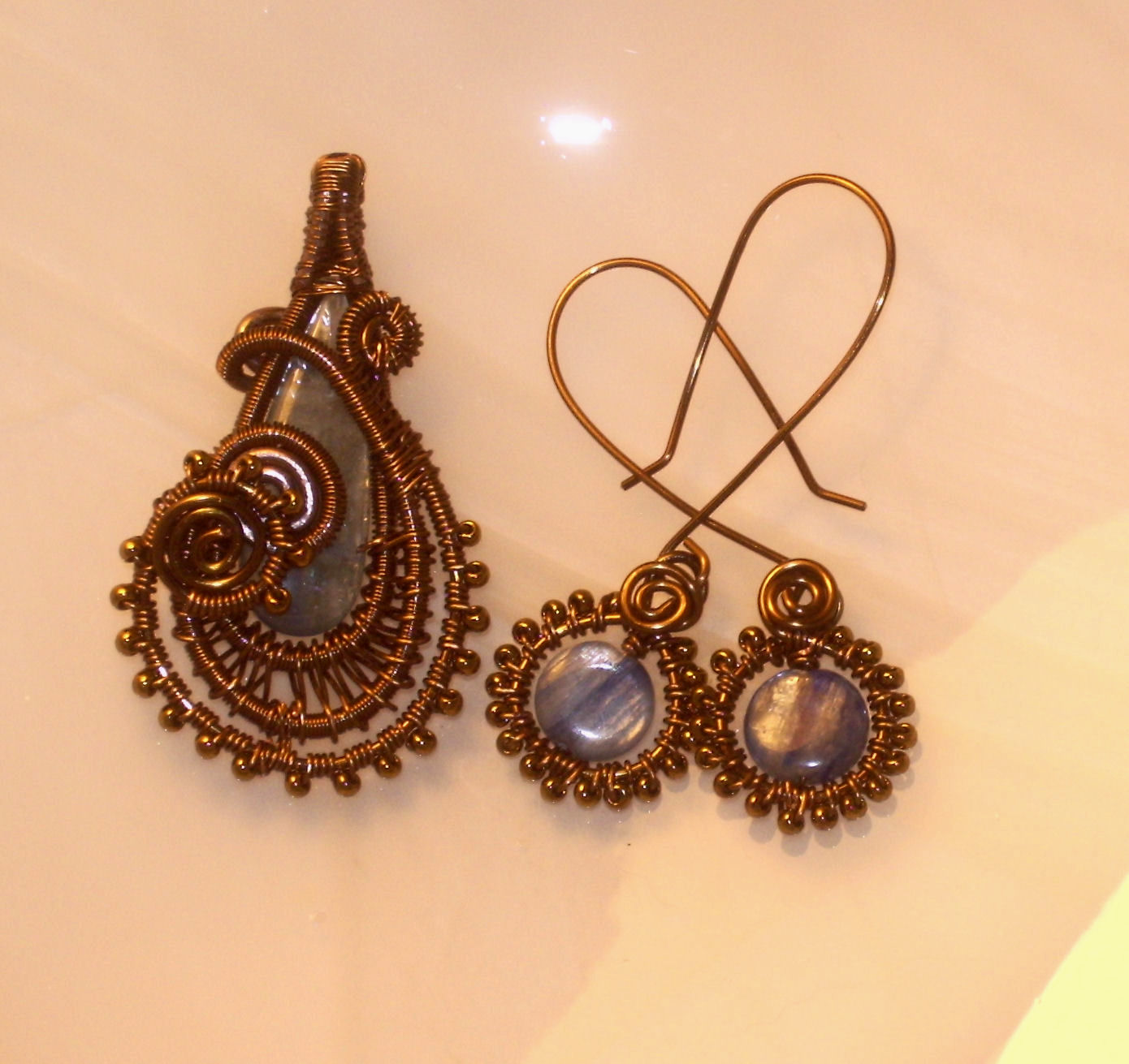 Perfectly Twisted Handmade Wire Wrapped Beaded and Gemstone Jewelry A