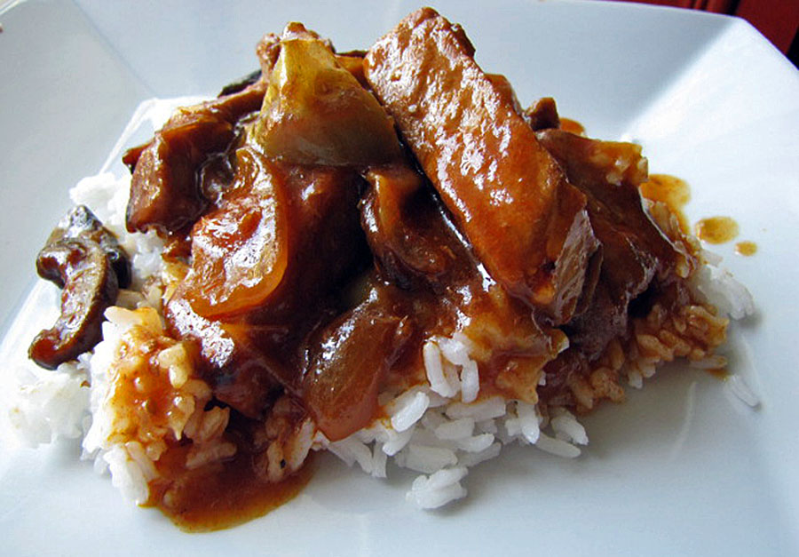 Off The Menu Slow Cooker Easy Sweet and Savory Cantonese Pork