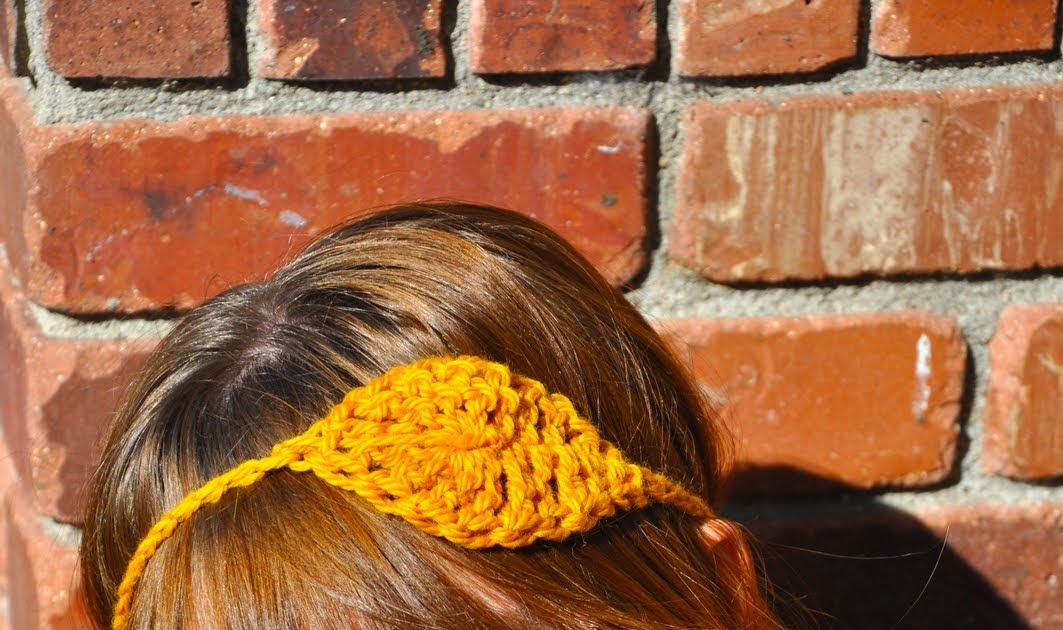 Sans Limites Crochet Leaf Headband DIY