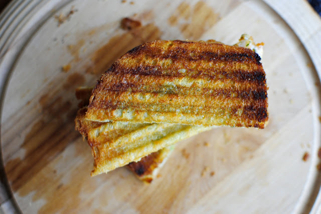 Pesto Fontina Panini l SimplyScratch.com