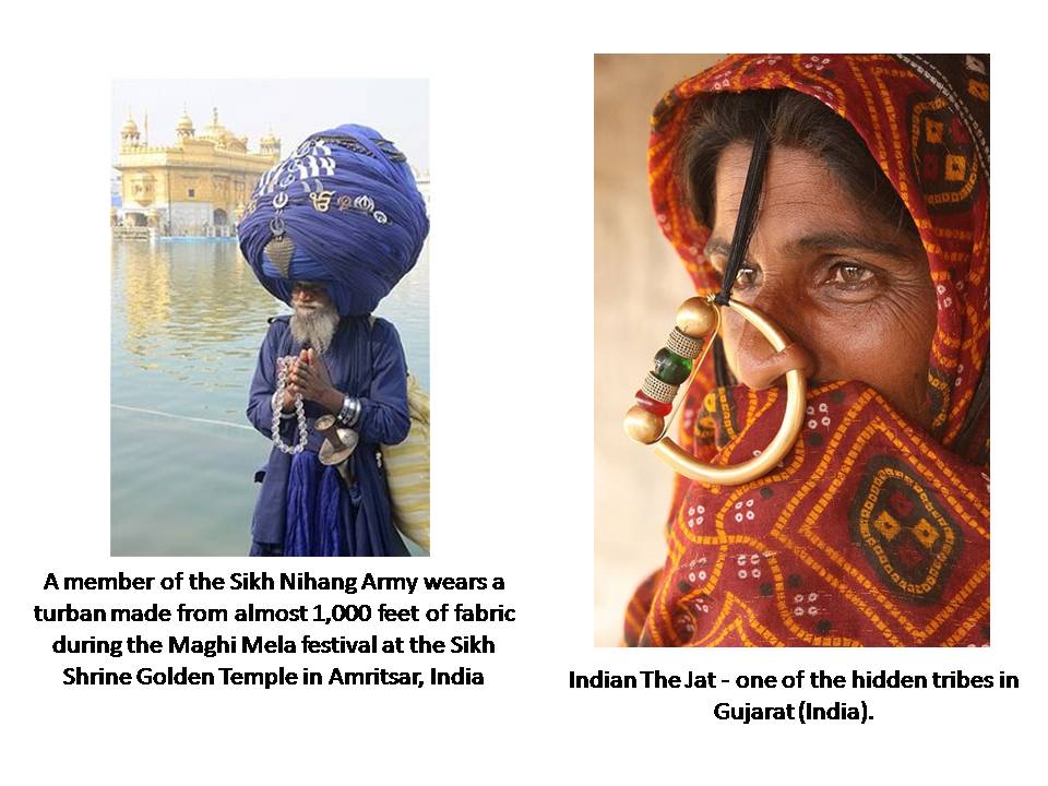 THE WORLD SAYS COVER YOUR HEAD