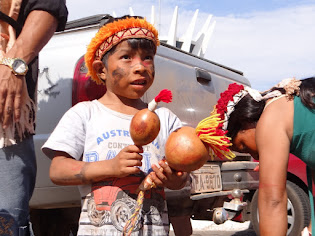 Mobilização Kaiowá Guarani em Brasilia maio 2016