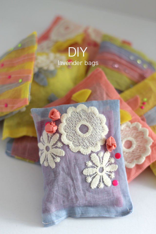 DIY lavender bags Lotts and Lots Making the everyday beautiful