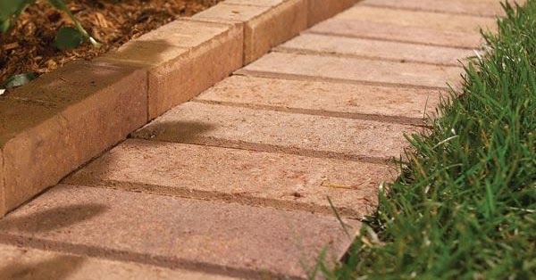 Brick Laminate Picture: Brick Garden Edging