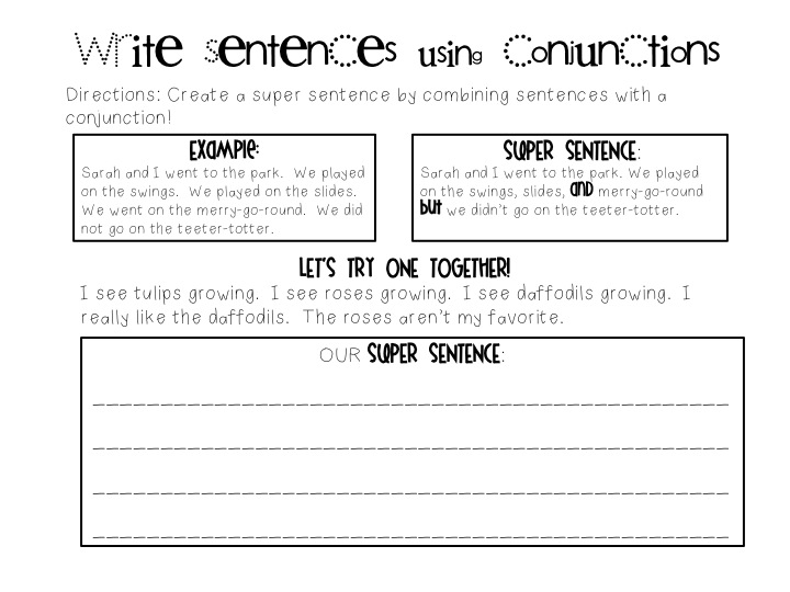 Stellar 2nd Grade Sweethearts Conjunction junction, what's your function?