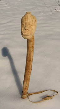 Carved War Club