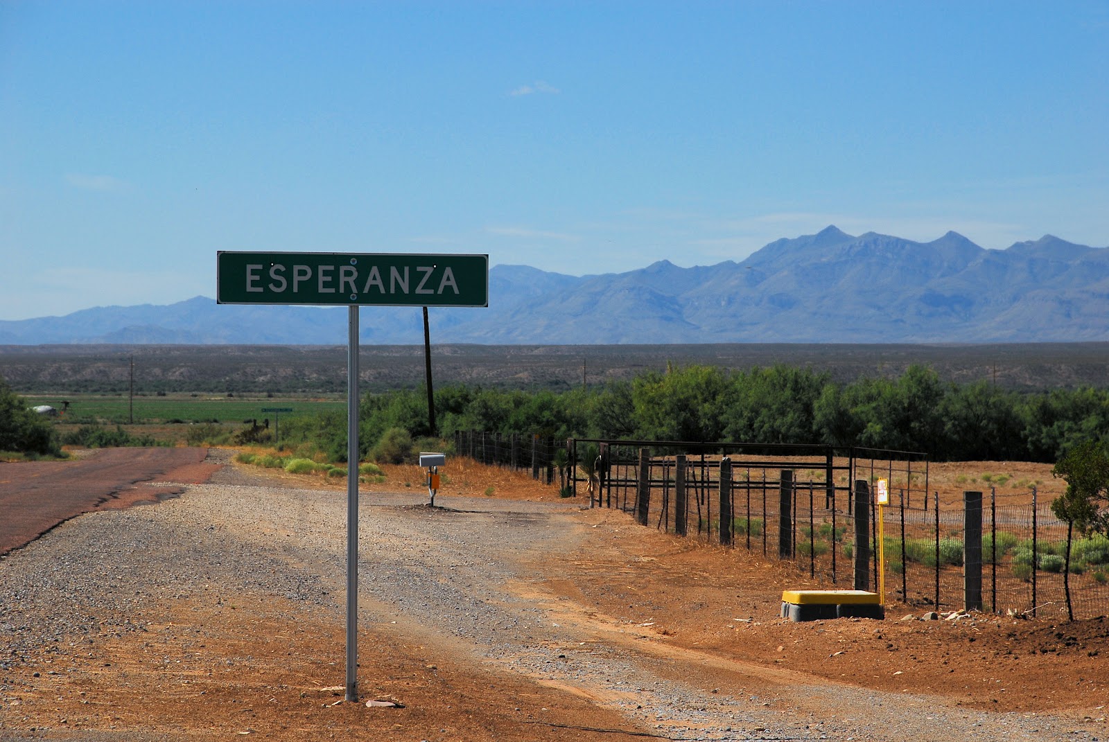 Texas Mountain Trail Daily Photo Old Cafe Ruins on the back roads