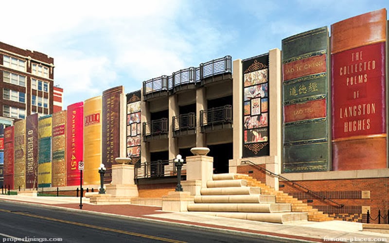 Gedung Perpustakaan Kansas City Public Library Missouri