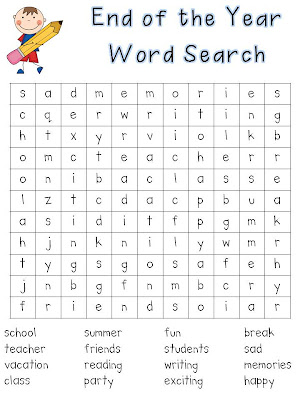 Classroom Freebies: End of the Year Freebies