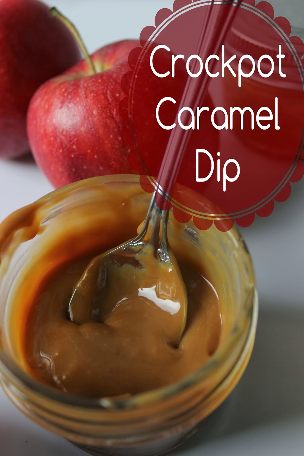 How to Make Crockpot Caramel Dip Days of Chalk and Chocolate