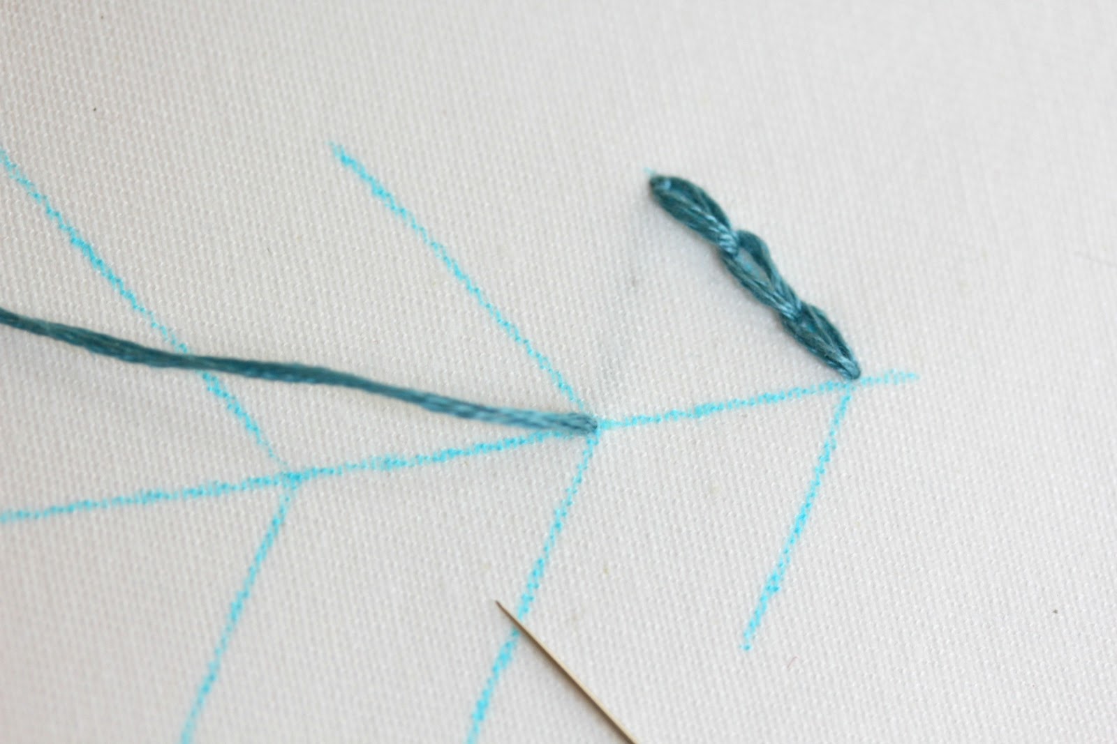Embroidery Learn to Chain Stitch