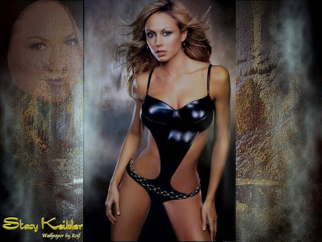 Actress and Model Stacy Keibler