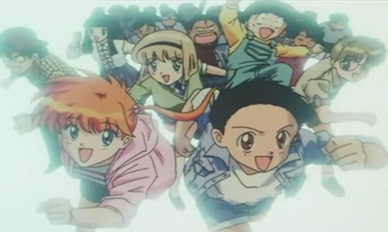 Domori Elementary School of Class 5-3 Students Under Nueno Meisuke - Hiroshi Tateno, Kyoko Inaba, Miki Hosokawa, Katsuya Kimura, Makoto Kurita