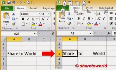 How to Separate Text in Columns in Ms. Excel 2010