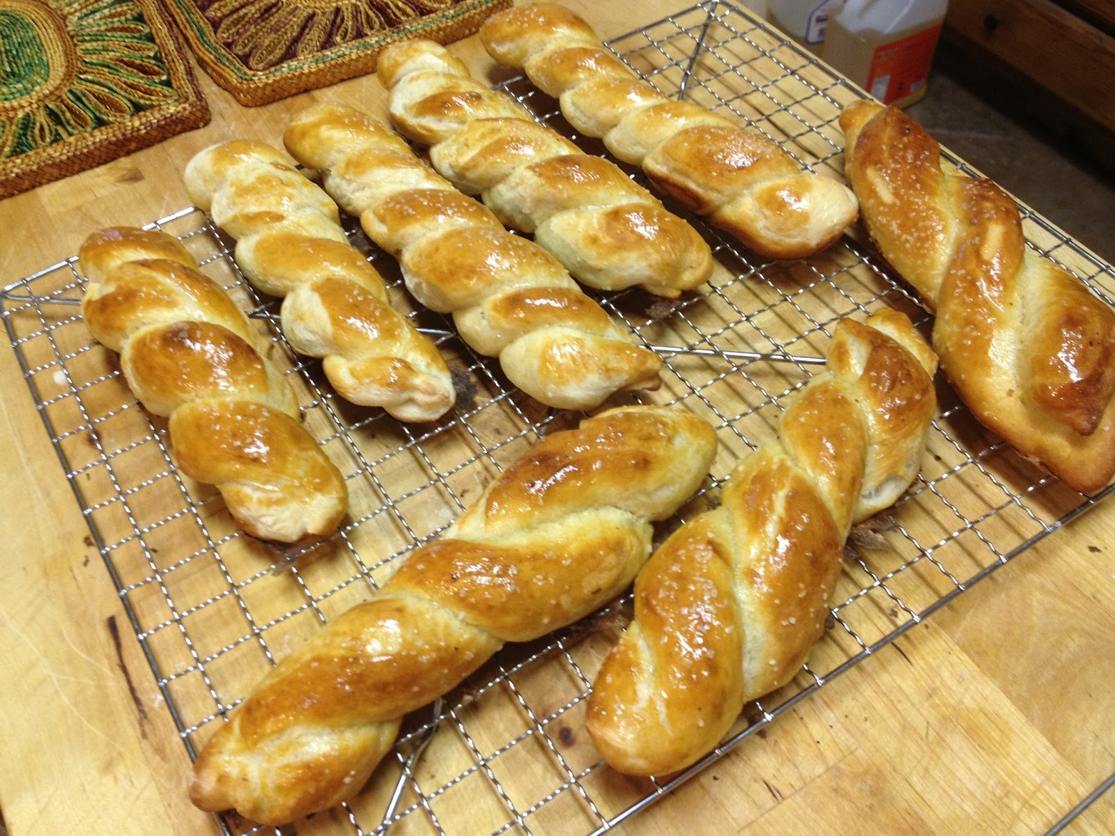 Tracy Cooks in Austin Soft pretzels
