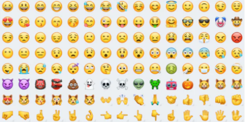 WhatsApp makes its own unique emojis – that look similar to Apple's