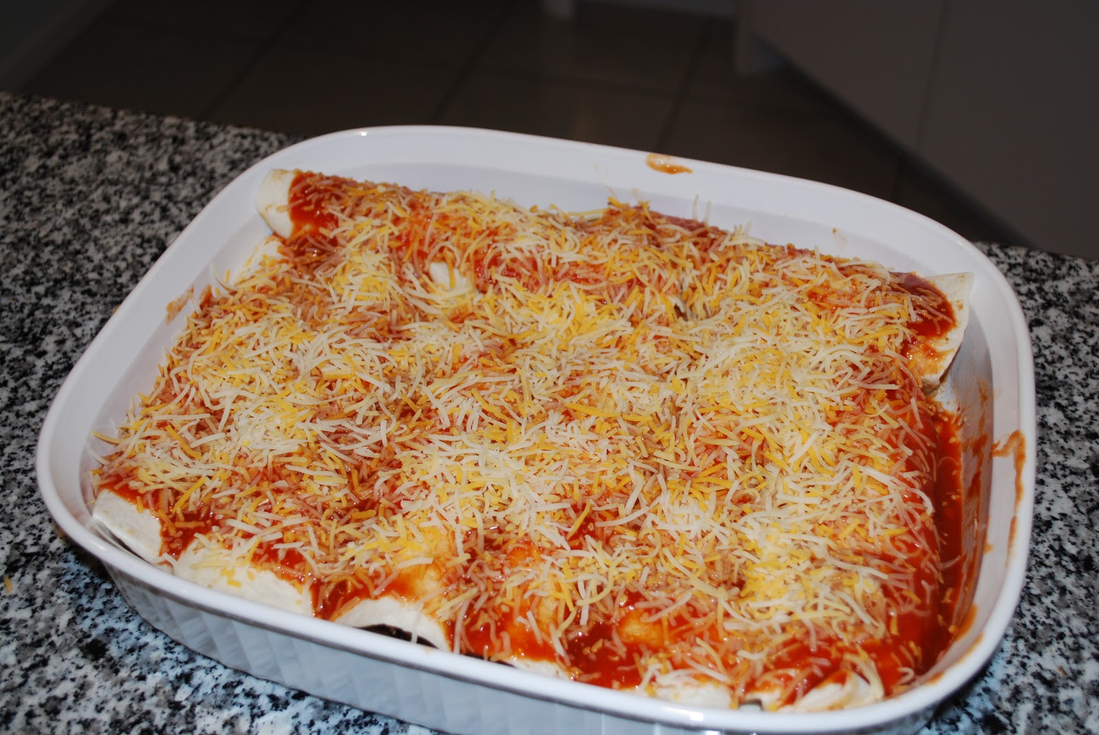 The One Behind The Apron Skirt Steak & Onion Enchiladas