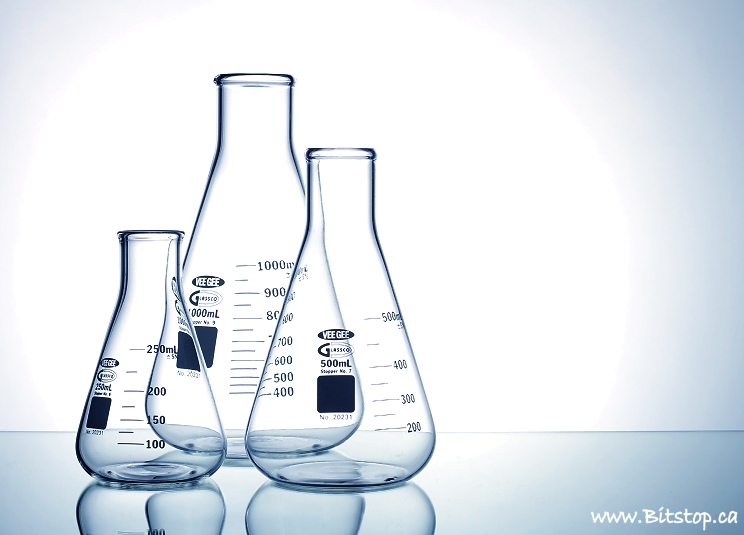 Bitstop Chemistry Glass