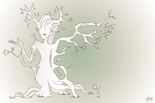 dessinateur illustrateur animateur bande dessinee croquis illustration crayonne animation artist illustrator animator comic book sketch sketches jonathan jon lankry animated fairy fairies tree wood