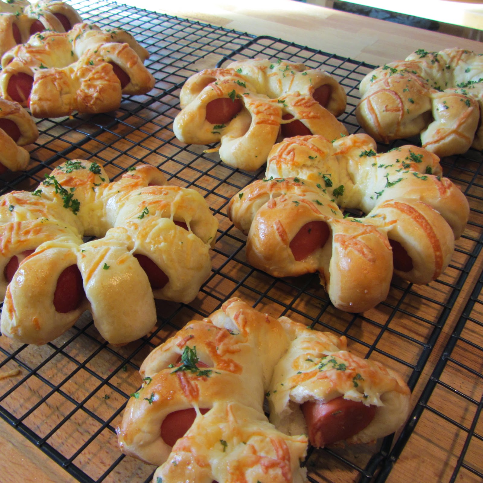 Made by Nicole Hot Dog Flowers