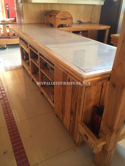 Mueblesdepalets.net: Encimera de cocina con palets