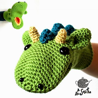 Knot Your Nanas Crochet: Smaug the African Flower Dragon ...
