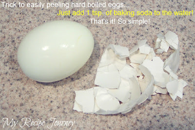 Easily Peel Hard Boiled Eggs