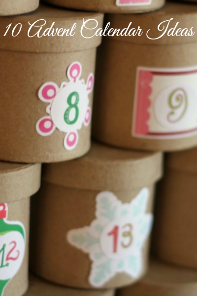 10 Advent calendar ideas perfect for counting down to Christmas with kids