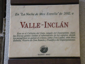 Placa en conmemoración