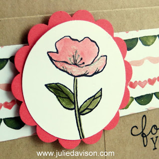 Stampin' Up! Birthday Blooms gift card holder 2016 Occasions Catalog Sneak Peek #stampinup www.juliedavison.com