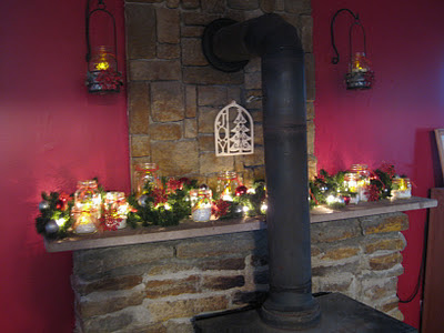 Chipped China: My Christmas Mantle