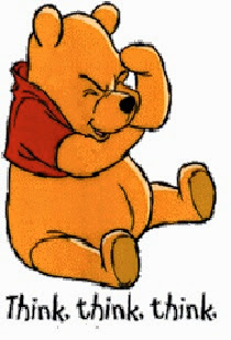 Winnie the Pooh thinking