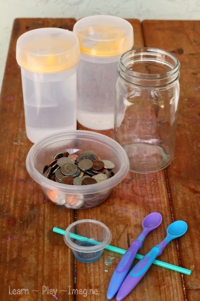 Exploring surface tension - simple water science for kids
