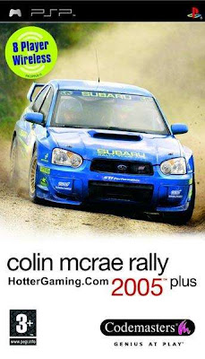 Free Download Colin McRae Rally 2005 Plus PSP Game Cover Photo