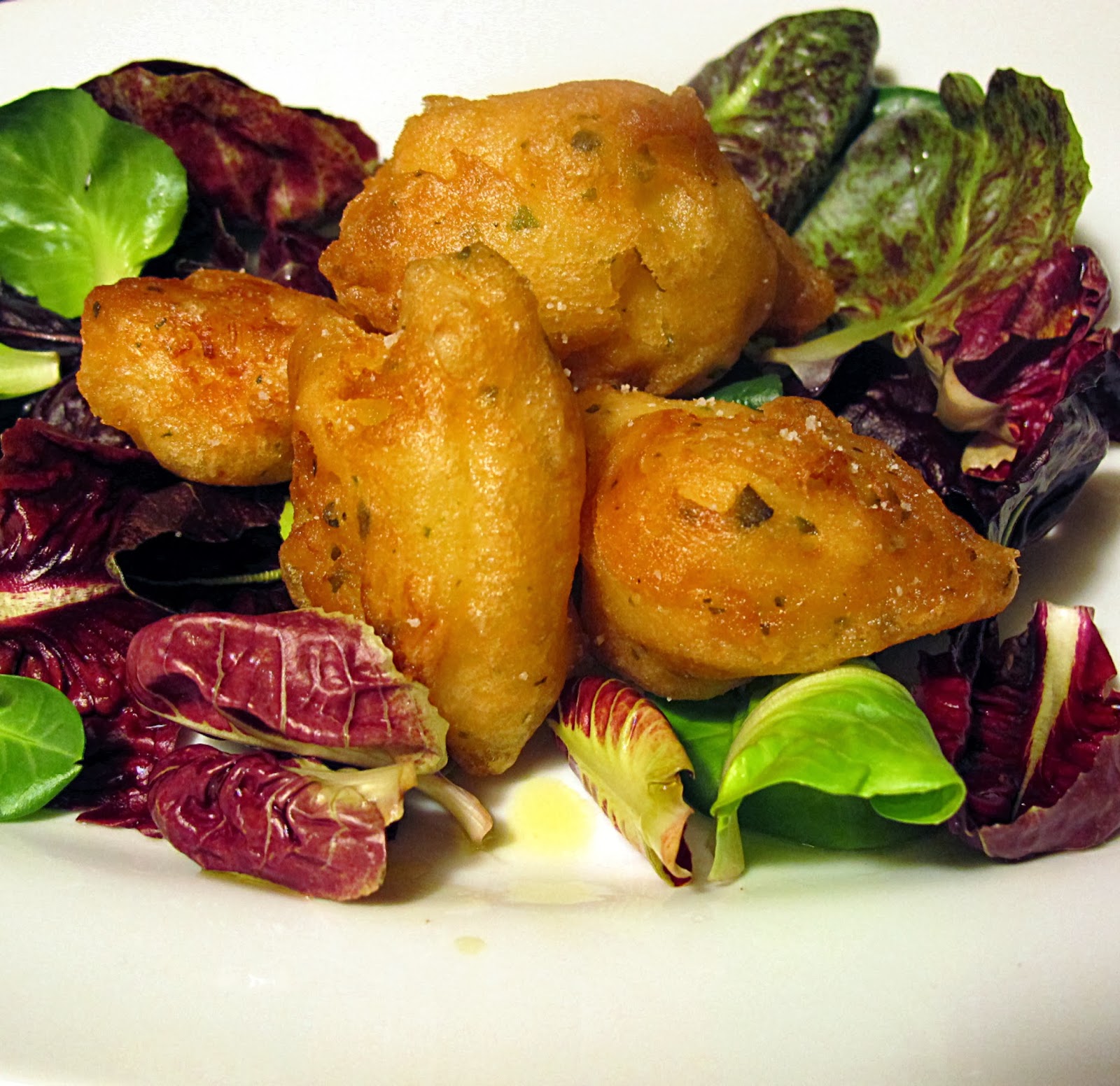 baccalà fritto in pastella o merluzzo fritto
