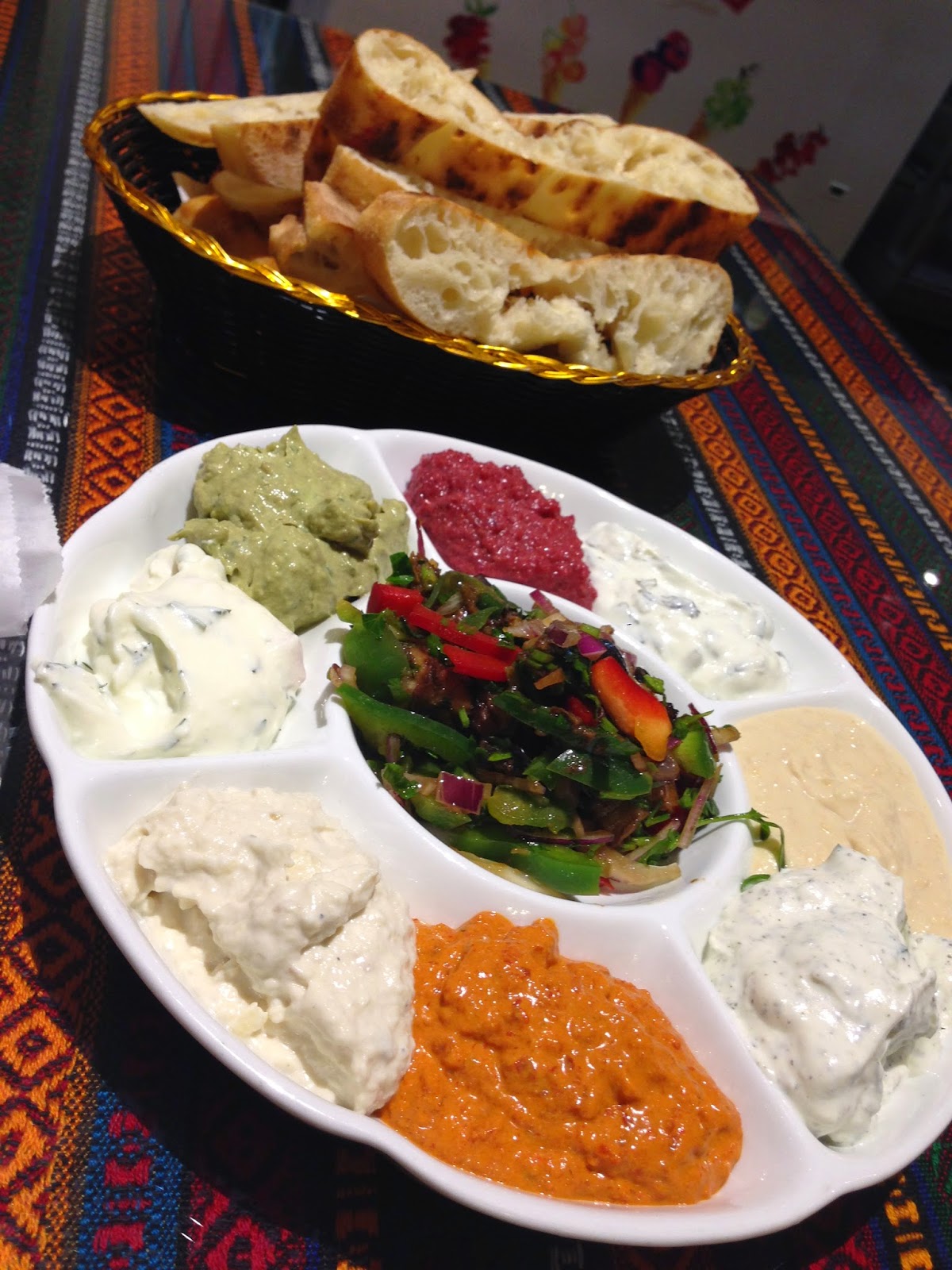 turkish meze dips