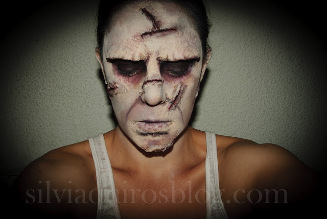 Maquillaje Halloween 13: Exorcista, Halloween Make-up 13: The Exorcist, efectos especiales, special effects, Silvia Quirós Maquillaje Halloween 13: Exorcista, Halloween Make-up 13: The Exorcist, efectos especiales, special effects, Silvia Quirós