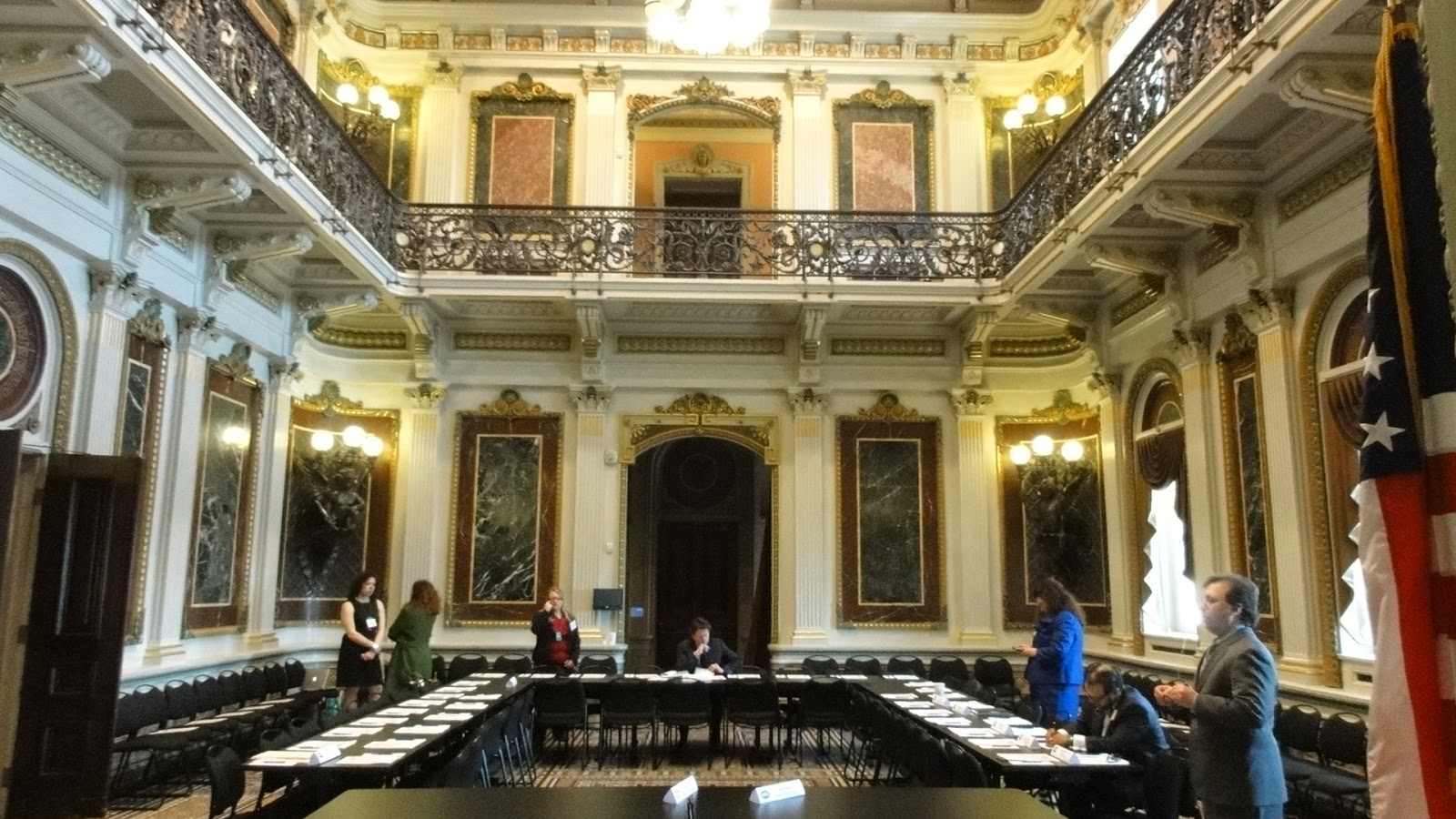 Hindsight 1871 Group Visit To White House Business Council