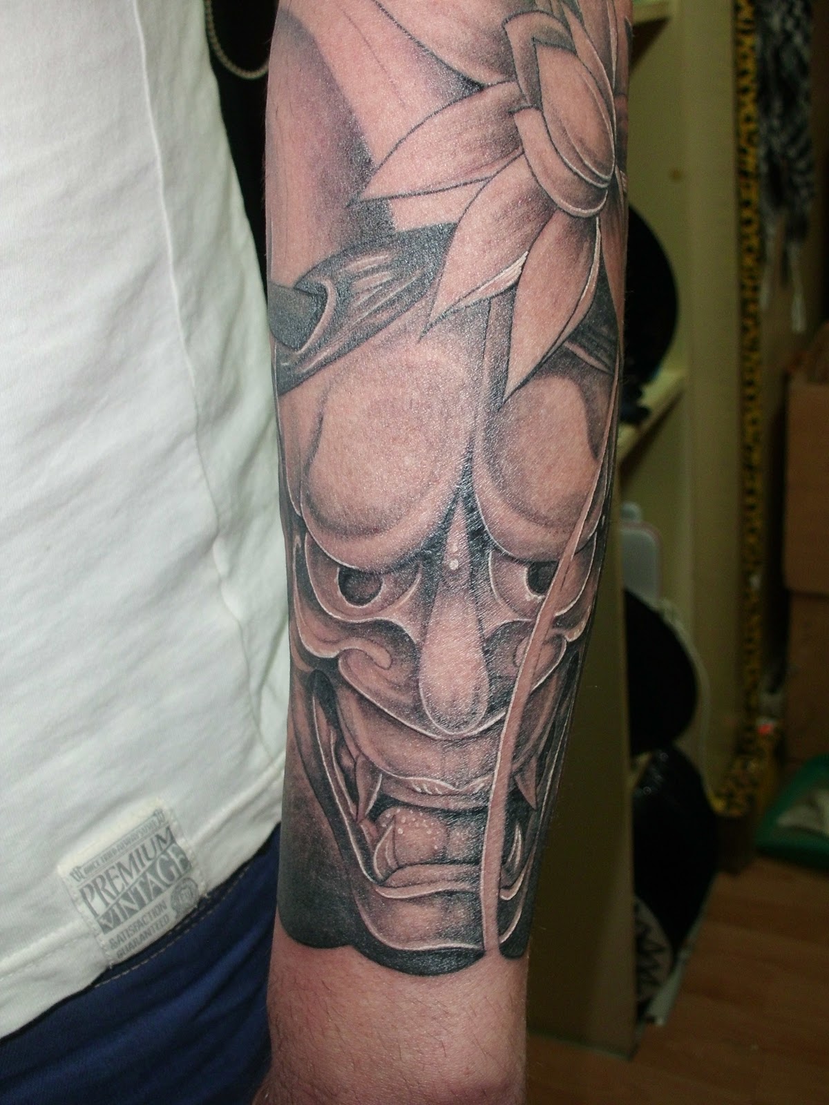 INFERNO TATTOO Mascaras Japonesas tattoo