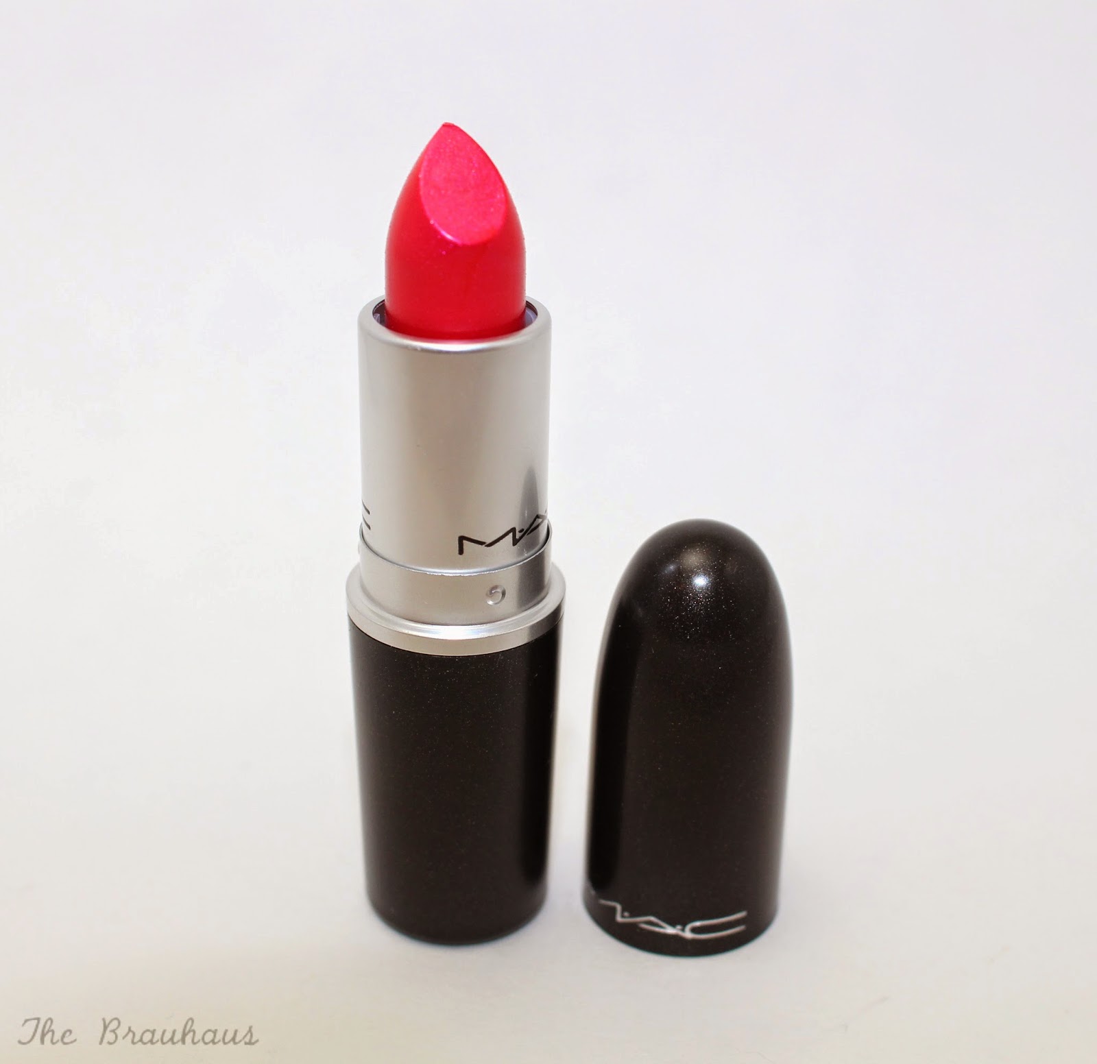 MAC lipstick in Fusion Pink Review The Brauhaus