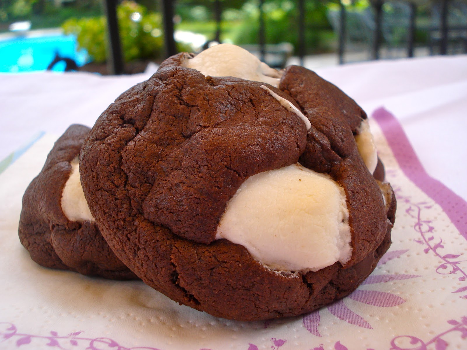 Teenie Baker Chocolate Marshmallow Cookies
