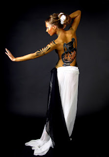 Artistic Body Painting Girl