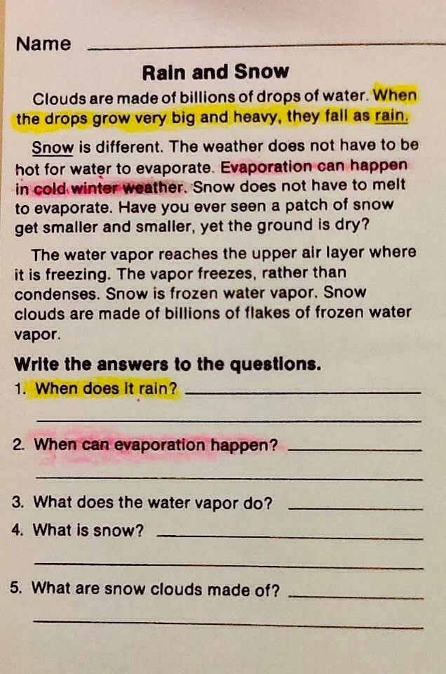 Fourth and Ten: Gave it a Whirl Wednesday: Color Coding Text Evidence